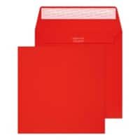 Creative Coloured Envelopes Non standard 160 (W) x 160 (H) mm Adhesive Strip Red 120 gsm Pack of 500