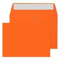 Creative Coloured Envelope C6 162 (W) x 114 (H) mm Adhesive Strip Orange 120 gsm Pack of 500