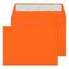 Creative Coloured Envelope C6 162 (W) x 114 (H) mm Adhesive Strip Orange 120 gsm Pack of 500