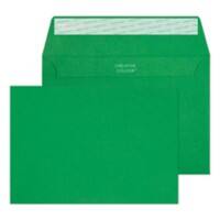 Creative Coloured Envelopes C6 162 (W) x 114 (H) mm Adhesive Strip Green 120 gsm Pack of 500