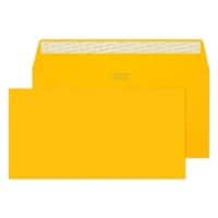 Creative Coloured Envelope DL+ 229 (W) x 114 (H) mm Adhesive Strip Yellow 120 gsm Pack of 500