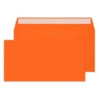 Creative Coloured Envelope DL+ 229 (W) x 114 (H) mm Adhesive Strip Orange 120 gsm Pack of 500