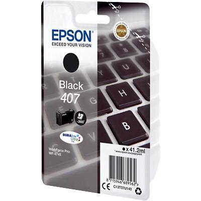 Epson 407 Original Toner Cartridge C13T07U140 Black