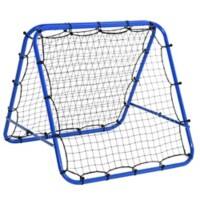 HOMCOM PE Mesh Double-Sided Outdoor Rebounder Net Blue