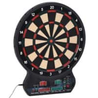 HOMCOM LED Dartboard PP (Polypropylene), PS (Polystyrene) Black