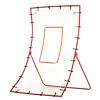 HOMCOM Steel Frame Adjustable 5-Angle Rebounder Goal Red/White