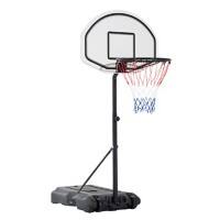 HOMCOM Pool Basketball Hoop PP (Polypropylene), Steel Green
