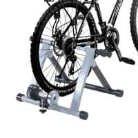 HOMCOM Indoor Bicycle Turbo Trainer, Cyclone System-Silver