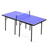 HOMCOM Folding Mini Ping Pong Table Set