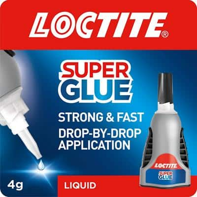 Loctite Super Glue Liquid Transparent Clear 4 g 2645671