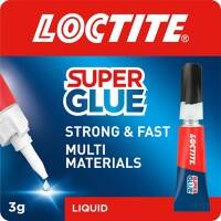 Loctite Super Glue Liquid Transparent Clear 3 g 2633195