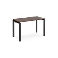 Home Office Single Desk Rectangular Walnut 4 Feet 1,200 (W) x 600 (D) x 725 (H) mm Wood