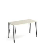 Home Office Hairpin Desk Rectangular 4 Feet 1,200 (W) x 600 (D) x 730 (H) mm Metal, Wood