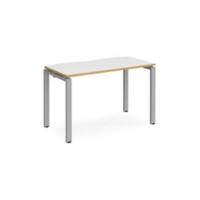 Home Office Single Desk Rectangular Oak 4 Feet 1,200 (W) x 600 (D) x 725 (H) mm Wood