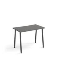 Home Office Straight Desk Rectangular 4 Feet 1,000 (W) x 600 (D) x 730 (H) mm Metal, Wood