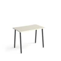 Home Office Straight Desk Rectangular 4 Feet 1,000 (W) x 600 (D) x 730 (H) mm Metal, Wood