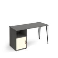 Home Office Straight Desk Rectangular 4 Feet 1,400 (W) x 600 (D) x 730 (H) mm Metal, Wood