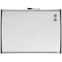 Nobo Small Whiteboard Wall Mounted Magnetic Lacquered Steel Single Sided 58.5 (W) x 43 (H) cm
