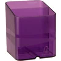 Exacompta Chromaline Pen Box Plastic Purple 7.4 x 7.4 x 9.3 cm