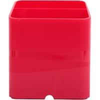 Exacompta Iderama Pen Box Plastic Raspberry 7.4 x 7.4 x 9.3 cm