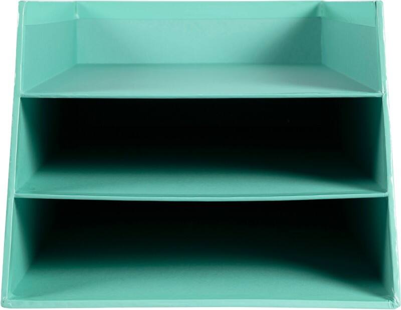 Exacompta Aquarel Letter Tray A4+ Cardboard Pastel Green