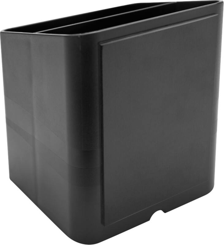 Exacompta ECOBlack Pen Box Plastic Black 7.4 x 7.6 x 9.3 cm