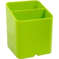 Exacompta Iderama Pen Box Plastic Anise Green 7.4 x 7.6 x 9.3 cm