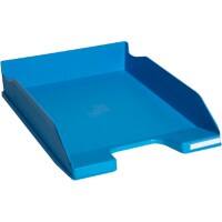 Exacompta Forever Young Letter Tray Stackable A4+ Blue Pack of 6