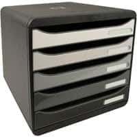 Exacompta Drawer Unit Plastic Grey