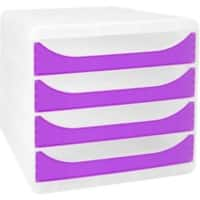 Exacompta Drawer Unit Plastic Purple