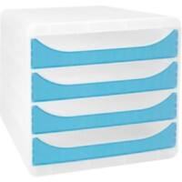 Exacompta Drawer Unit Plastic Turquoise