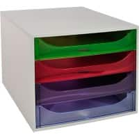 Exacompta Drawer Unit Plastic Harlequin