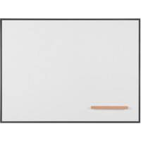 ARCHYI. Curvo Whiteboard Wall Mounted Magnetic Single 120 (W) x 90 (H) cm White, Anthracite