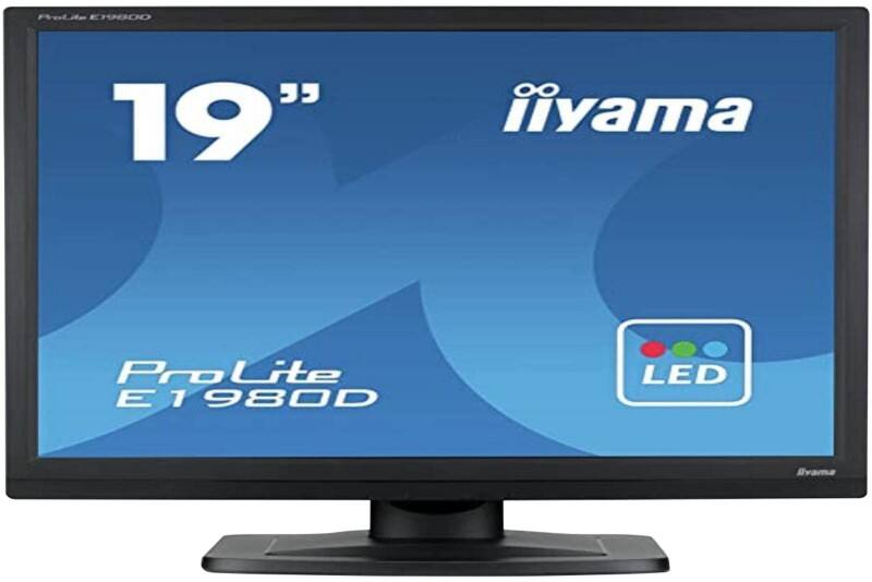 iiyama 48.3 cm (19") LED Monitor E1980D-B1 Black