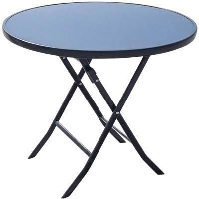Living and Home Table LG0789 Metal 800 x 800 x 710 mm