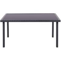 Living and Home Table LG0899 Rattan 1,500 x 900 x 740 mm