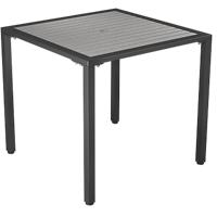 Living and Home Table LG1017 Metal 800 x 800 x 720 mm