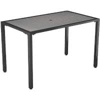 Living and Home Table LG1018 Metal 1,200 x 700 x 720 mm