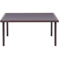 Living and Home Table LG0898 Rattan 1,500 x 900 x 740 mm