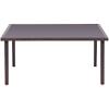 Living and Home Table LG0898 Rattan 1,500 x 900 x 740 mm