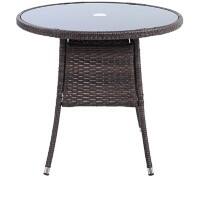 Living and Home Table LG0971 Rattan 800 x 800 x 720 mm