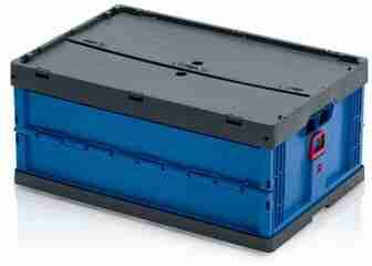 EXPORTA Plastic Container 56 L Blue 40 x 27 cm