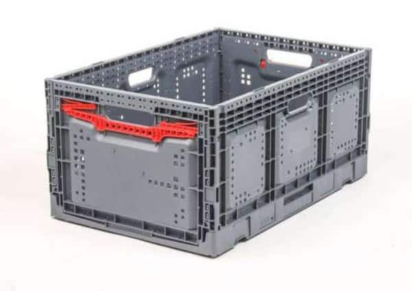 EXPORTA Plastic Crate Grey 40 x 28.7 cm