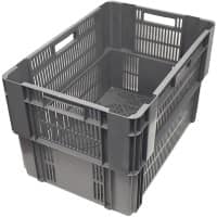 EXPORTA Crate 70 L Grey 36 cm x 36 cm