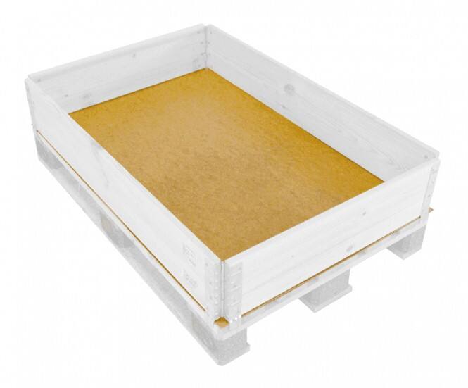 EXPORTA Wood Dividers for Pallet Collar 60 (W) cm Brown