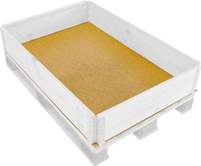 EXPORTA Wood Dividers for Pallet Collar 100 (W) cm Silver