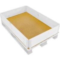 EXPORTA Wood Dividers for Pallet Collar 100 (W) cm Silver