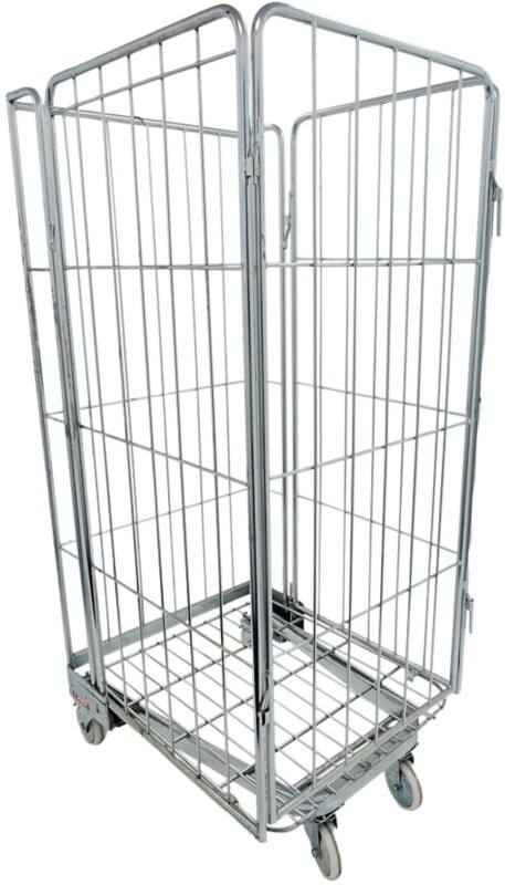 EXPORTA Metal Pallet 70 (W)80 (D)x 0.17 (H) cm Silver