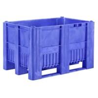 EXPORTA Plastic Pallet 80 (W)80 (D)74 (H) cm Blue