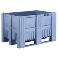 EXPORTA Plastic Pallet 80 (W)80 (D)74 (H) cm Blue